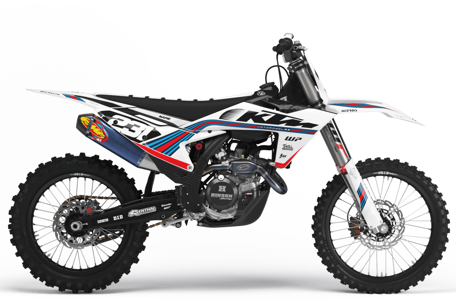 KTM GT Graphics Kit Rival Ink Design Co