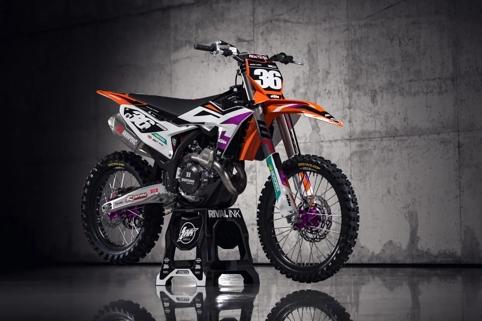 KTM STOCK24 Graphics Kit Rival Ink Design Co