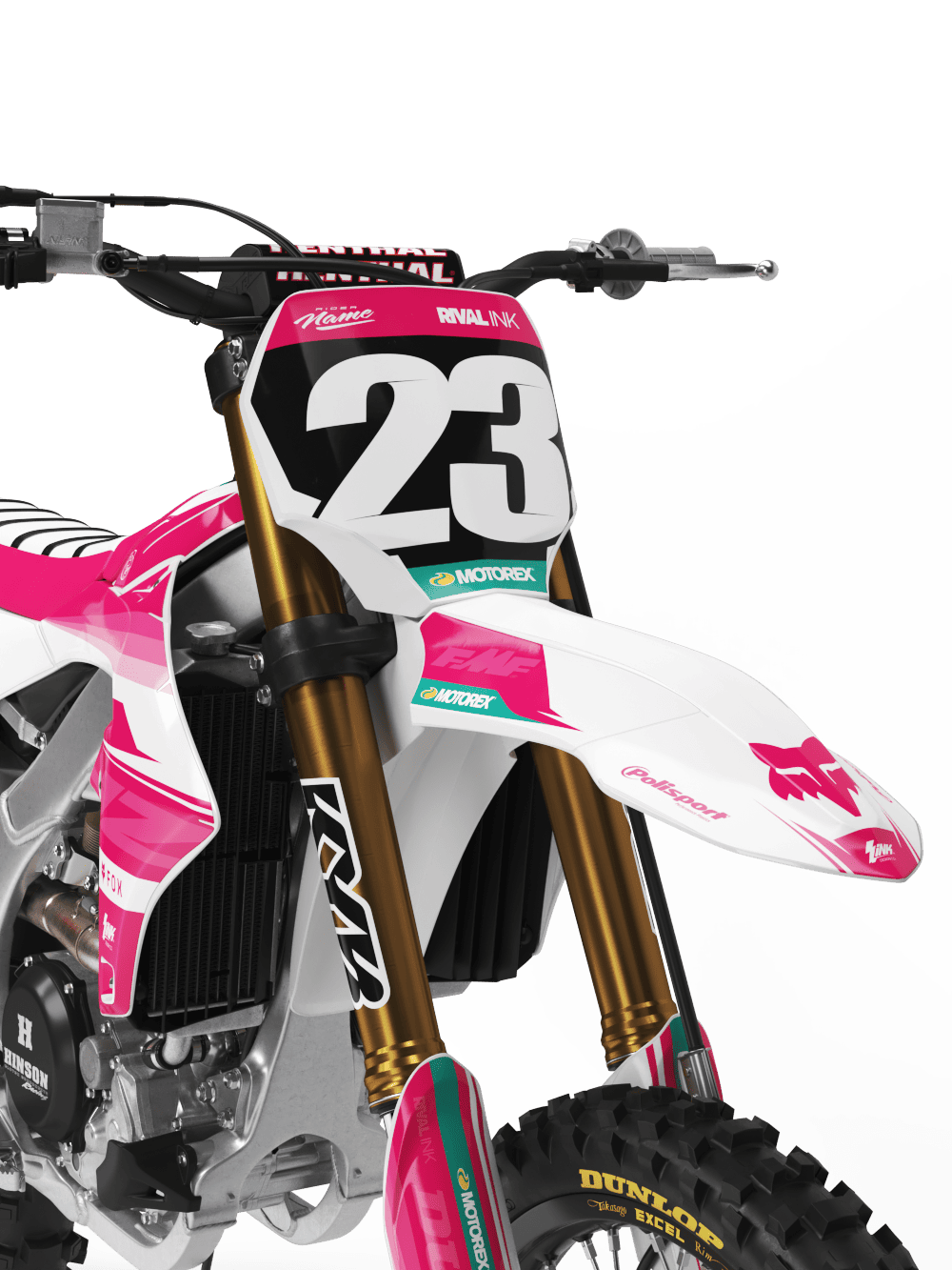 Yamaha FUNK PINK Graphics Kit | Rival Ink Design Co