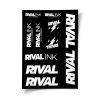Rival Branded Sticker Sheet