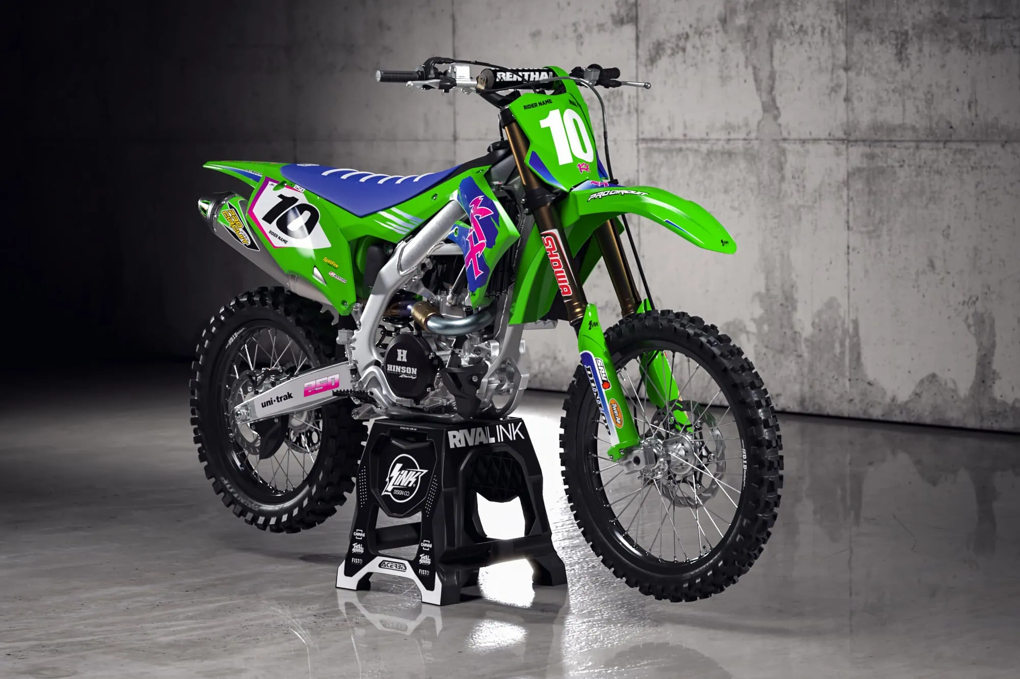 ドカベン 　レーザーディスク Kawasaki RETRO 92 Graphics Kit | Rival Ink Design Co