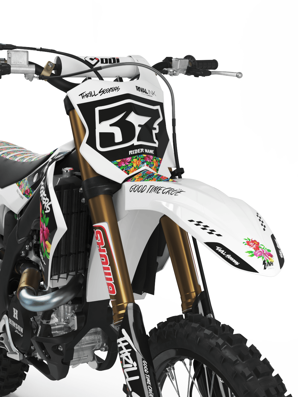 Thrill Seekers ALOHA Graphics Kit (All Bikes) | Rival Ink