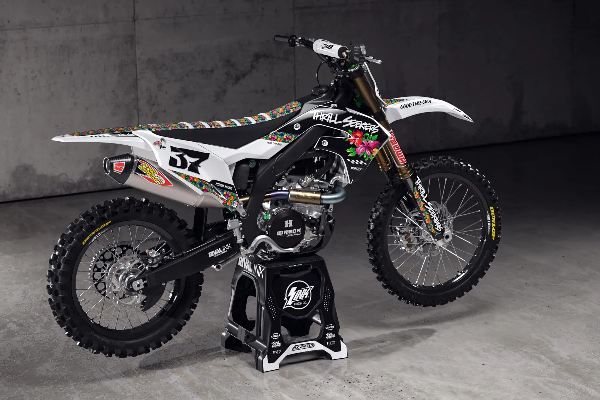 Thrill Seekers ALOHA Graphics Kit (All Bikes) | Rival Ink