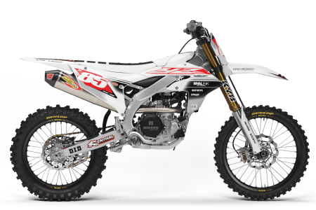 Yamaha STOCK 24 RED Graphics Kit