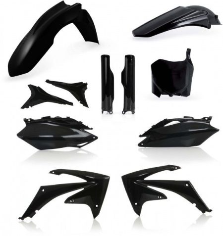 ACERBIS PLASTIC KIT CRF 250R 10-13 450R 09-12 AIR VENT BLACK