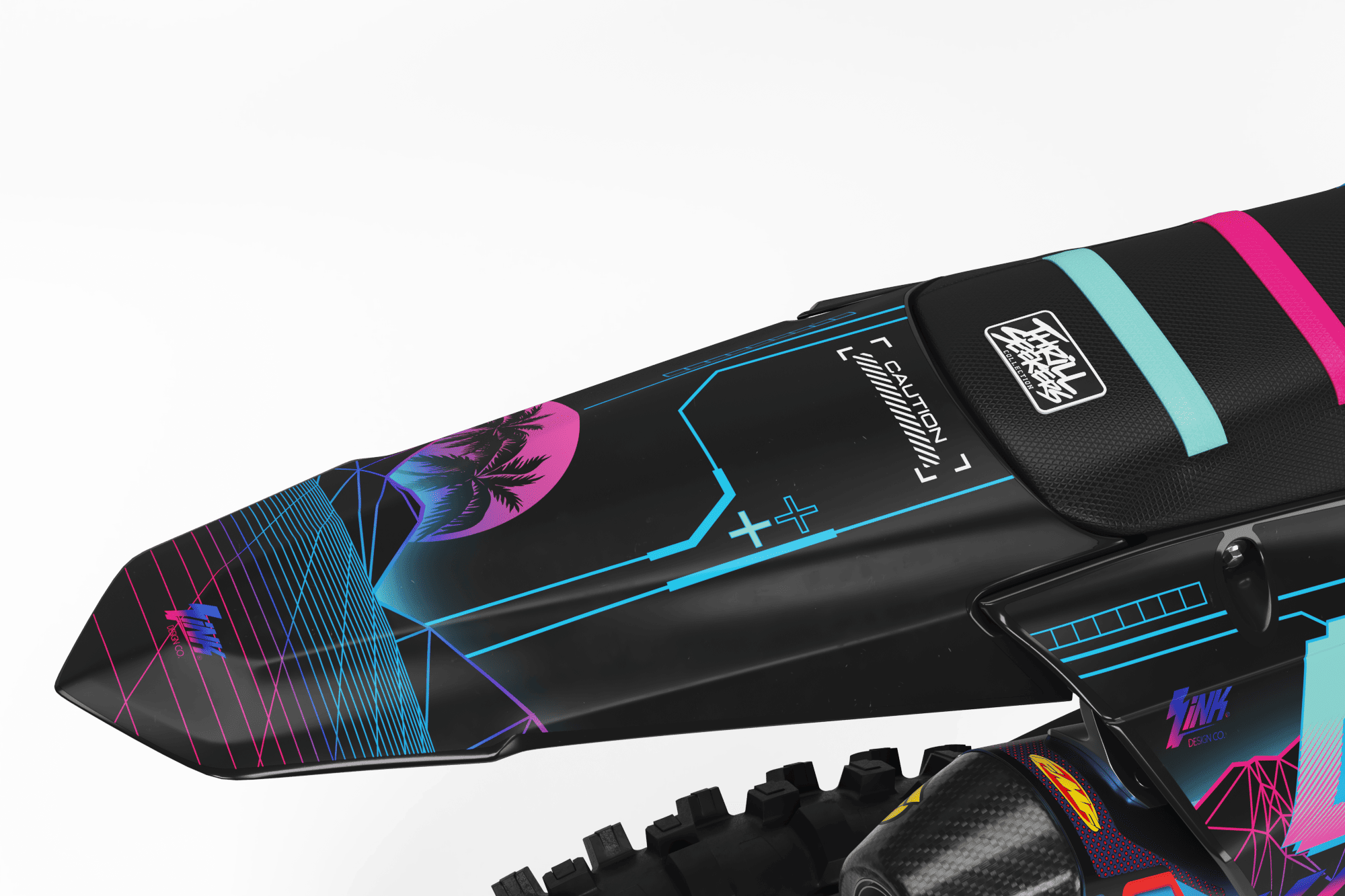 Yamaha GAMEOVER BLACK Graphics Kit - Image 3