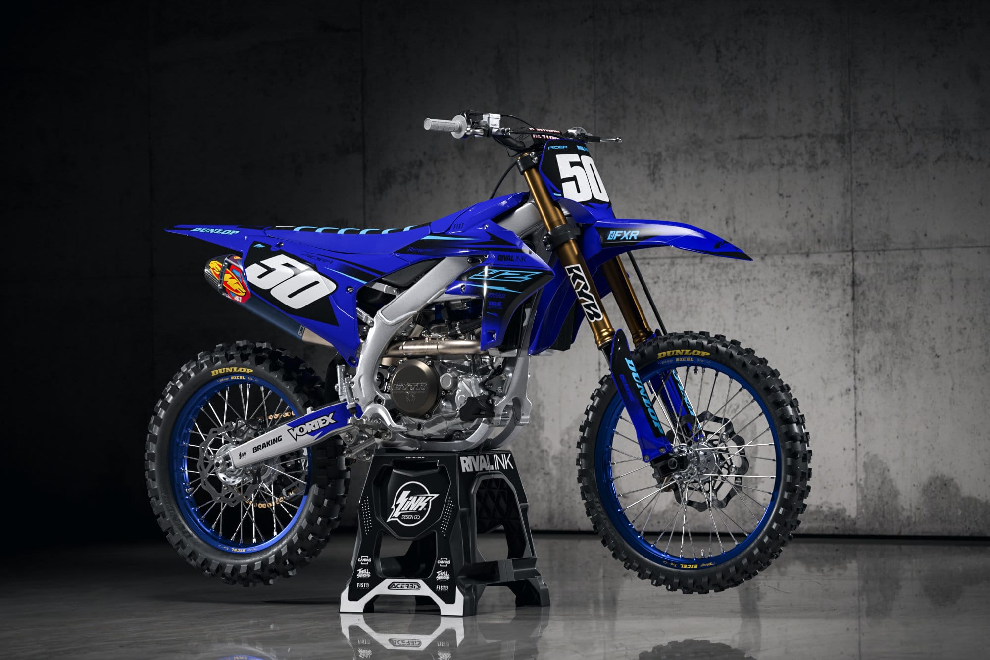 Yamaha TOXIN BLACK Graphics Kit - Image 2