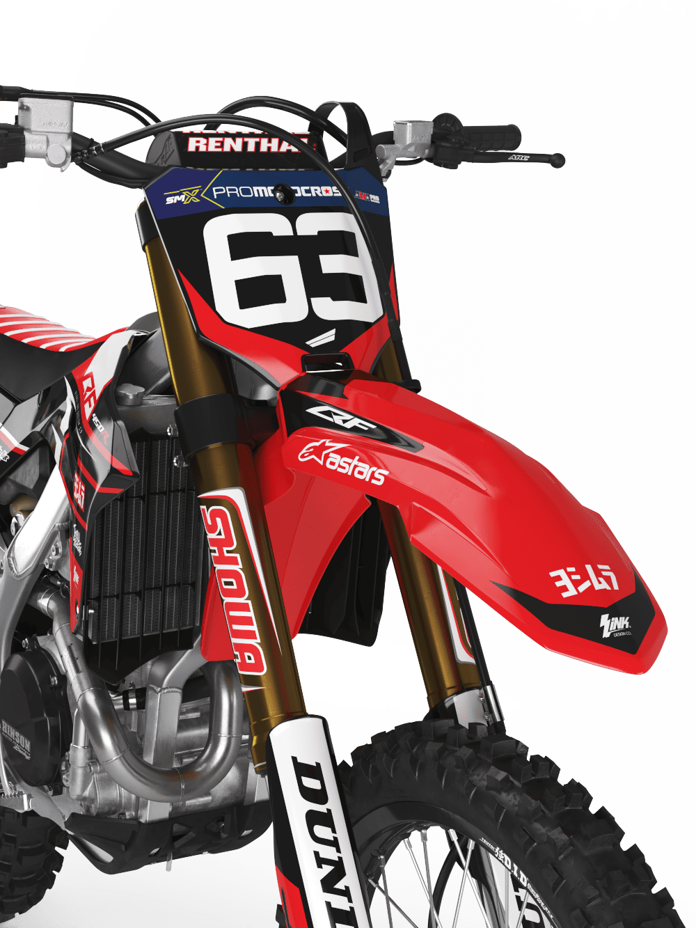 Honda STRIKE Graphics Kit - Image 2