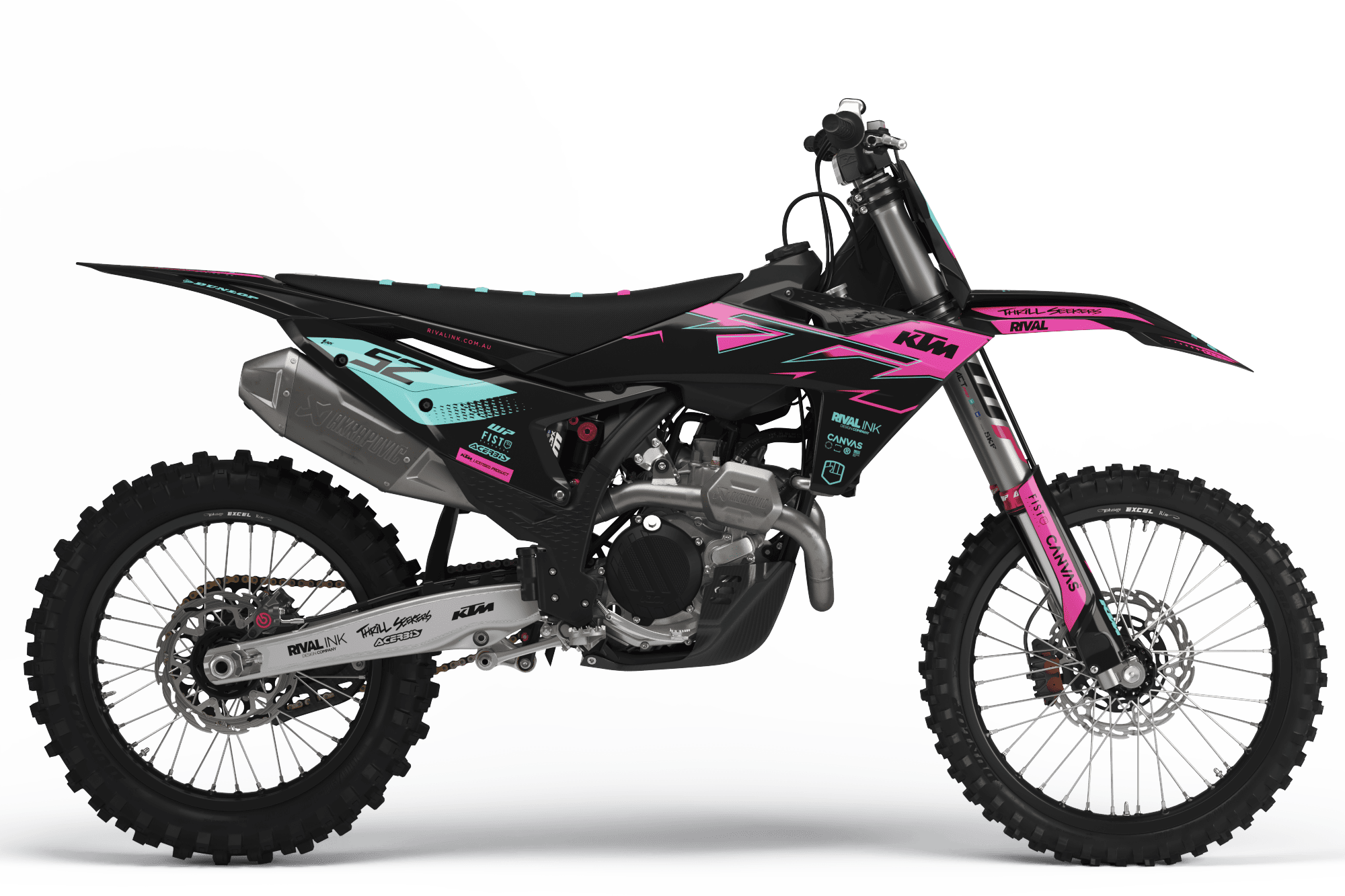KTM STAATZ24 PINK Graphics Kit | Rival Ink Design Co KTM STAATZ24 PINK Graphics Kit | Rival Ink Design Co