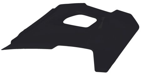 iPLASTIX RADIATOR SHROUDS HUSQVARNA TC FC 23-24 TE FE 24-25 BLACK