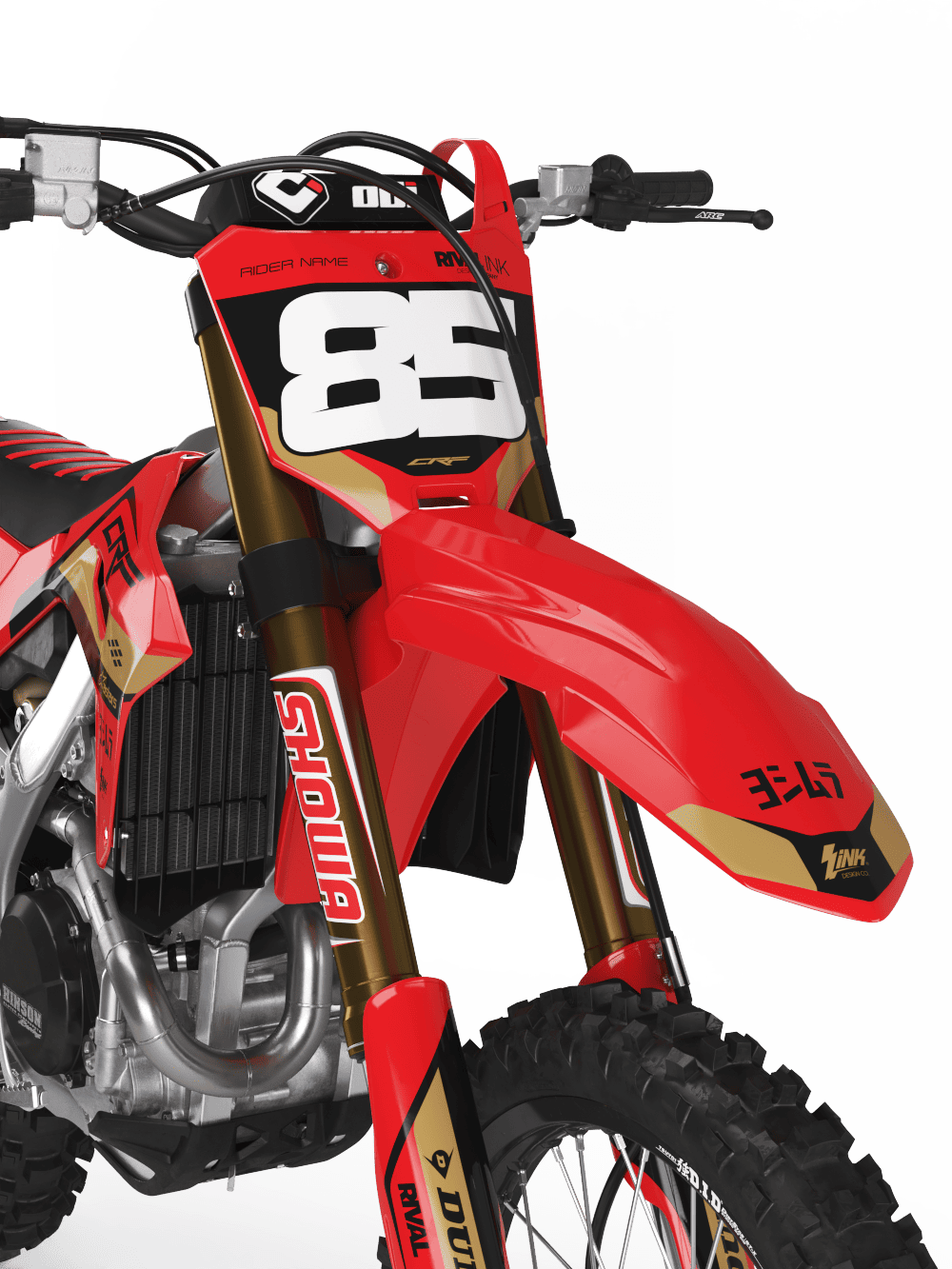 Honda HIATUS GOLD Graphics Kit - Image 2