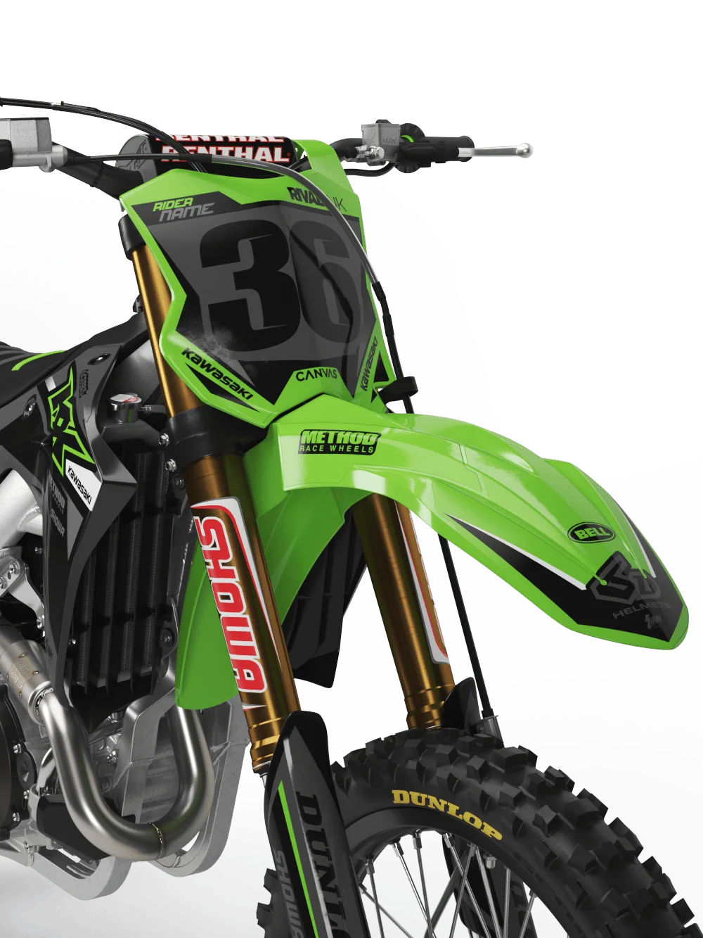 Kawasaki FAZE MURDERED Graphics Kit | Rival Ink Design Co