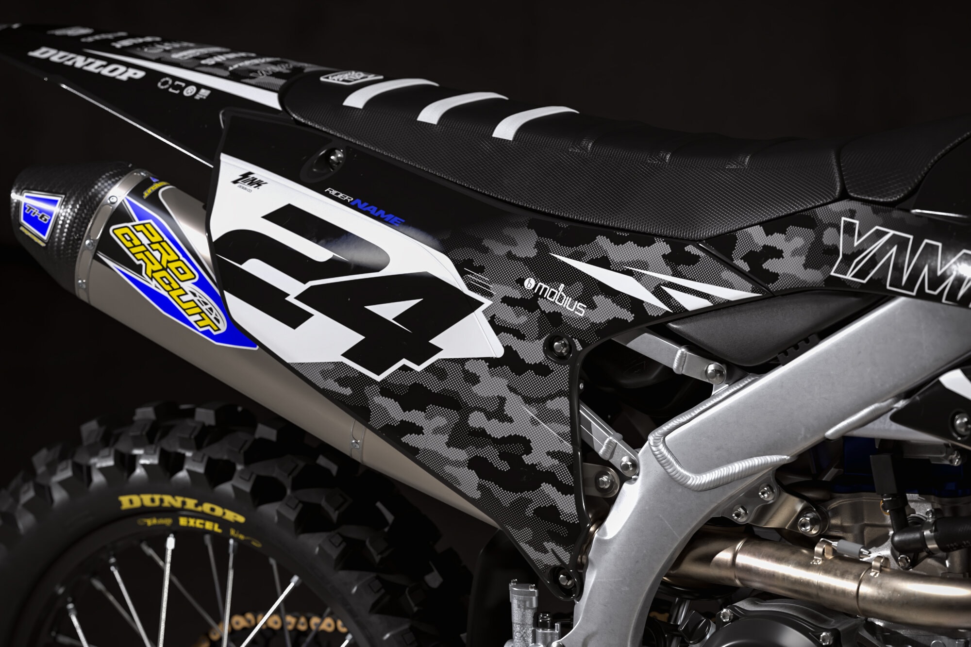 Yamaha VERGE CAMO Graphics Kit - Image 2