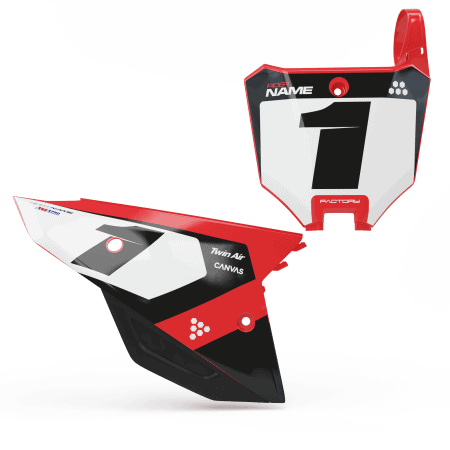 TRACTION Number Board Set - Honda