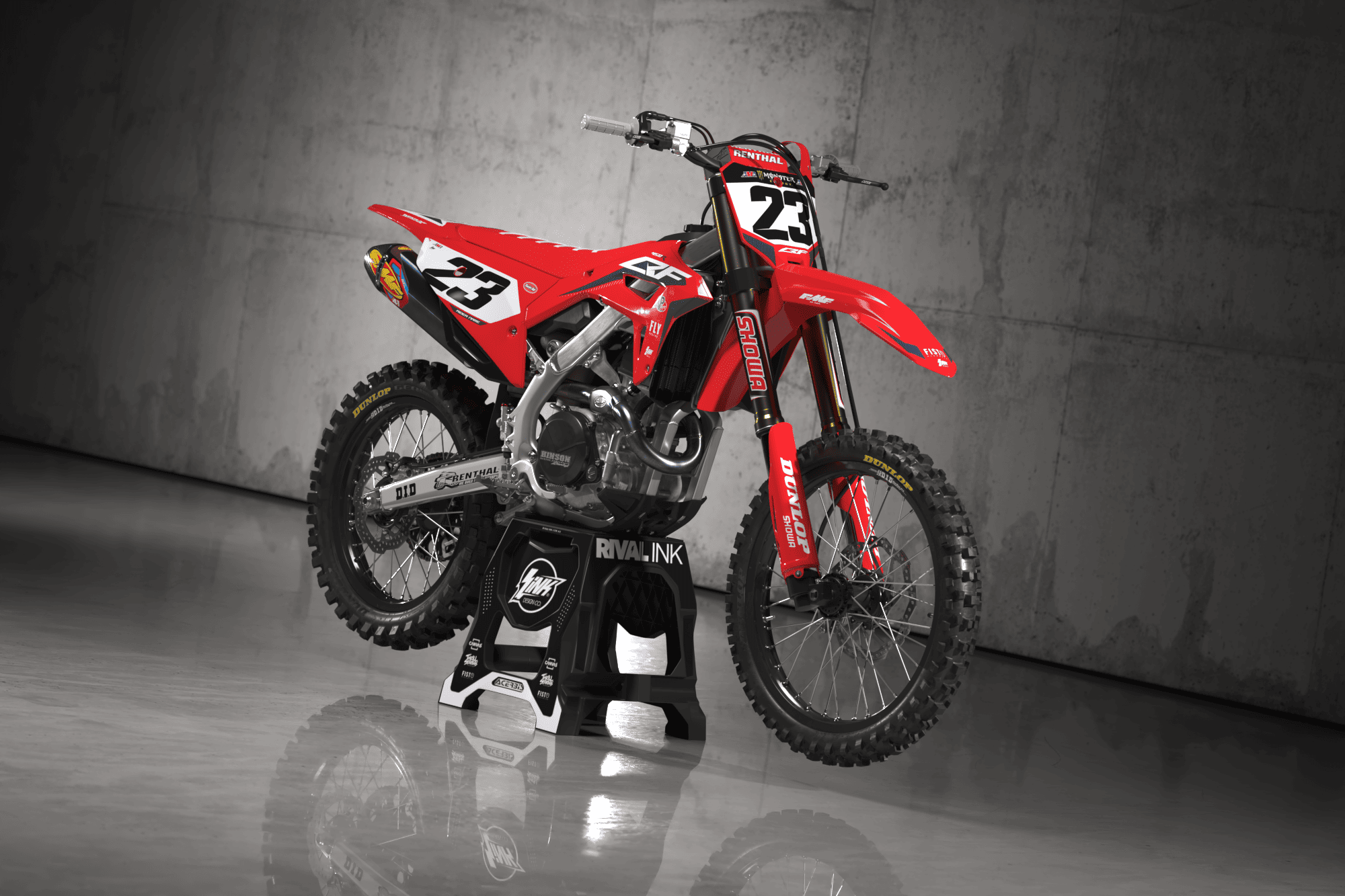 Honda FLEET Graphics Kit - Image 2
