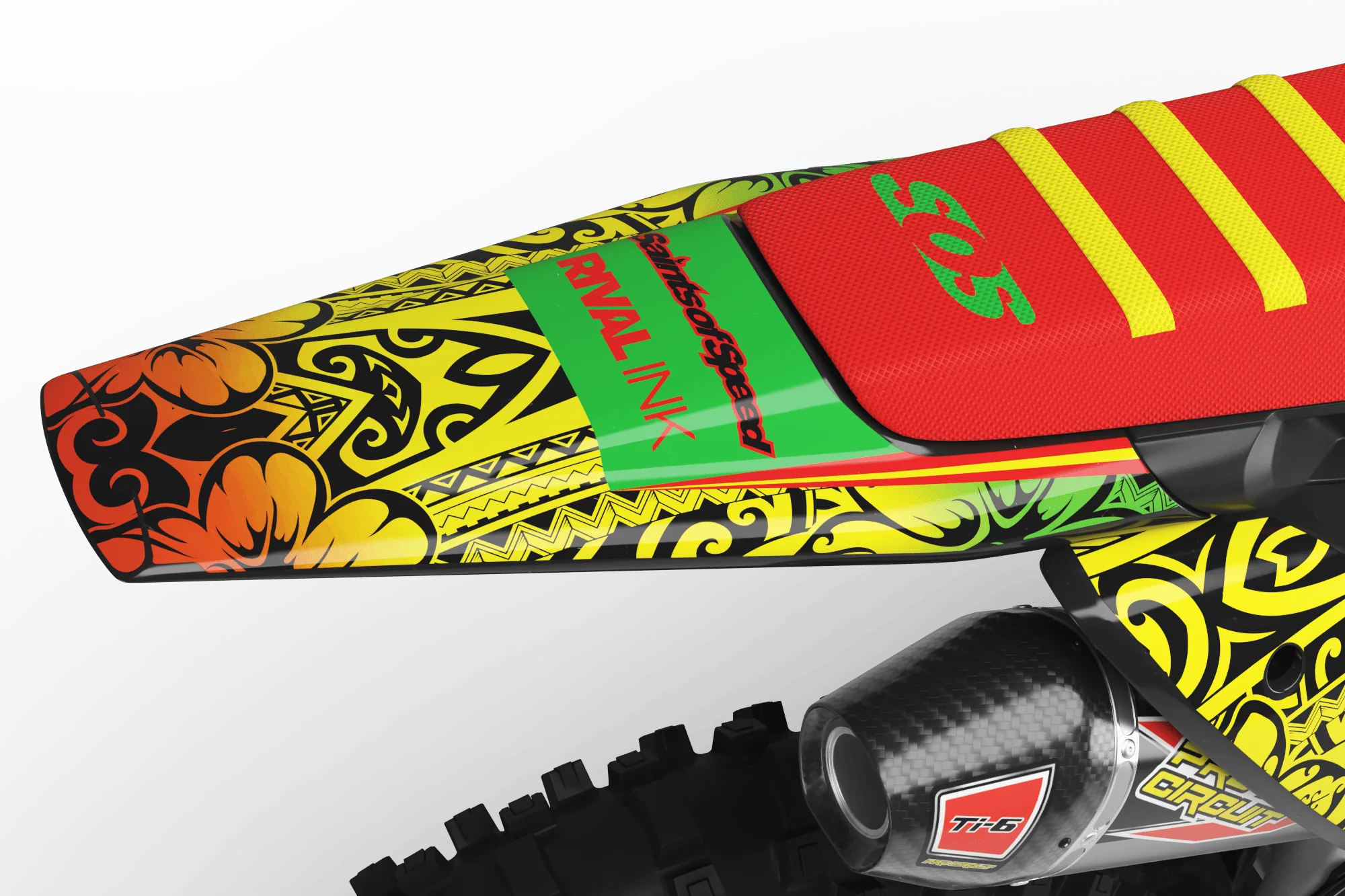 Saints of Speed RASTA Graphics Kit | Rival Ink Design Co