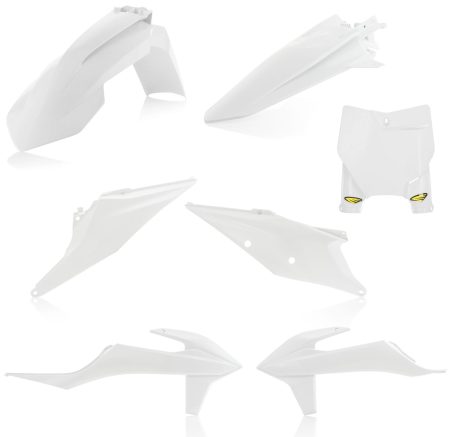 CYCRA PLASTIC KIT KTM SX SXF 19-22 WHITE