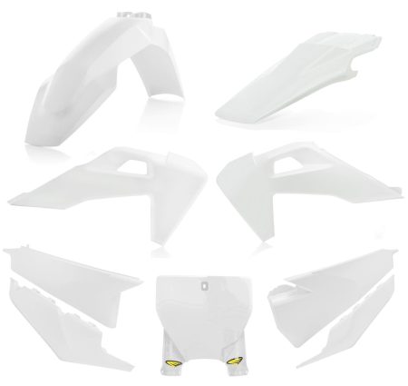 CYCRA PLASTIC KIT HUSQVARNA TC FC 19-22 WHITE