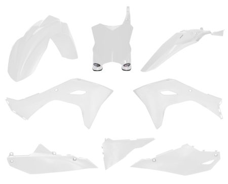 CYCRA PLASTIC KIT KAWASAKI KXF 250 25-26 450 24-26 WHITE