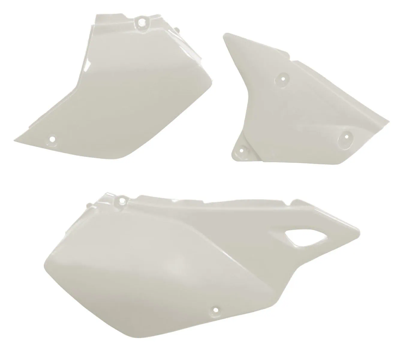 ACERBIS SIDE PANELS SUZUKI DRZ 400 00-25 WHITE | Rival Ink Design Co