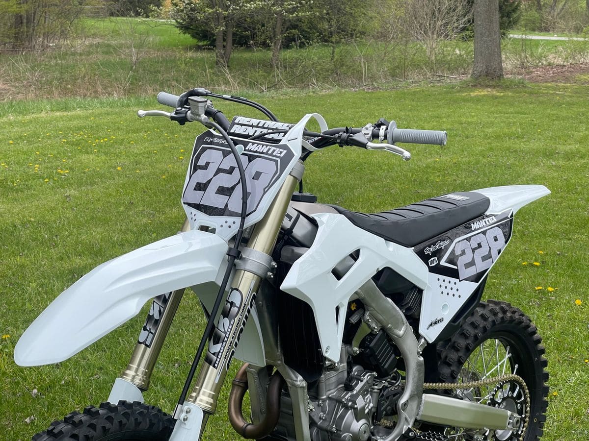 white seat crf450r seat cover