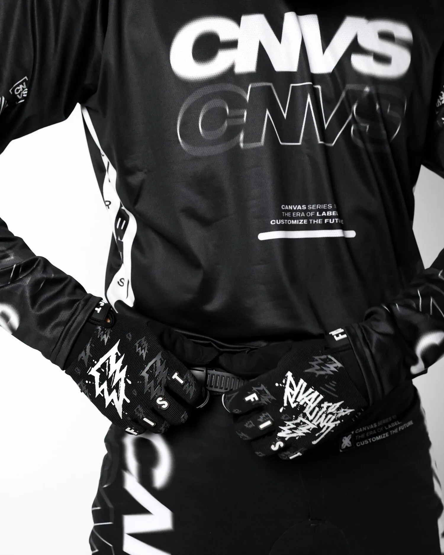 Stocked Canvas MX Gear - Label Series Black | Rival Ink