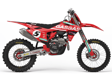 GASGAS FACTORY AUS TEAM 2024 RETRO ROUND Graphics Kit