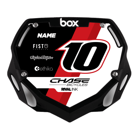 BOX Custom BMX Plate BLAZE RED