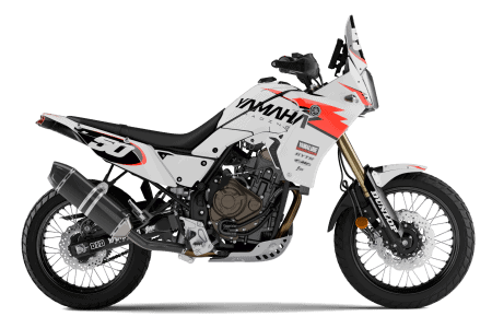 Tenere 700 HISTORIC WHITE Graphics Kit