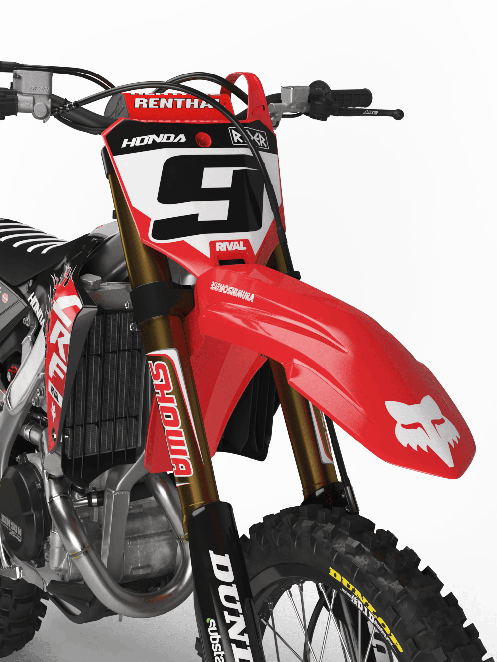 Honda INFERNO HALF Graphics Kit - Image 2