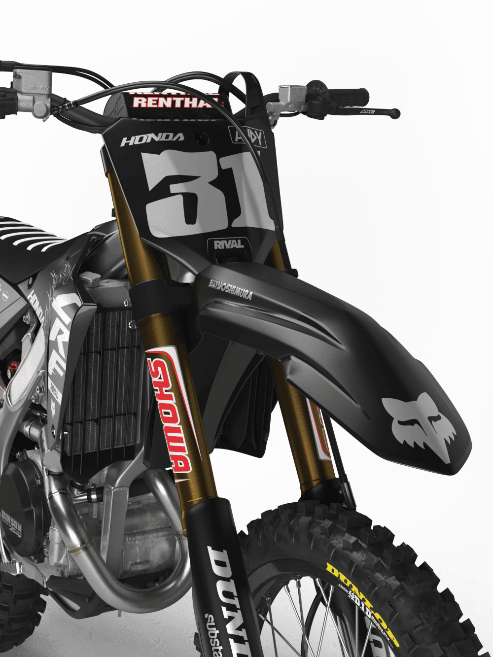 Honda INFERNO MURDERED Graphics Kit - Image 2