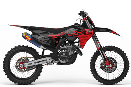 GASGAS INTENSE INVERT Graphics Kit