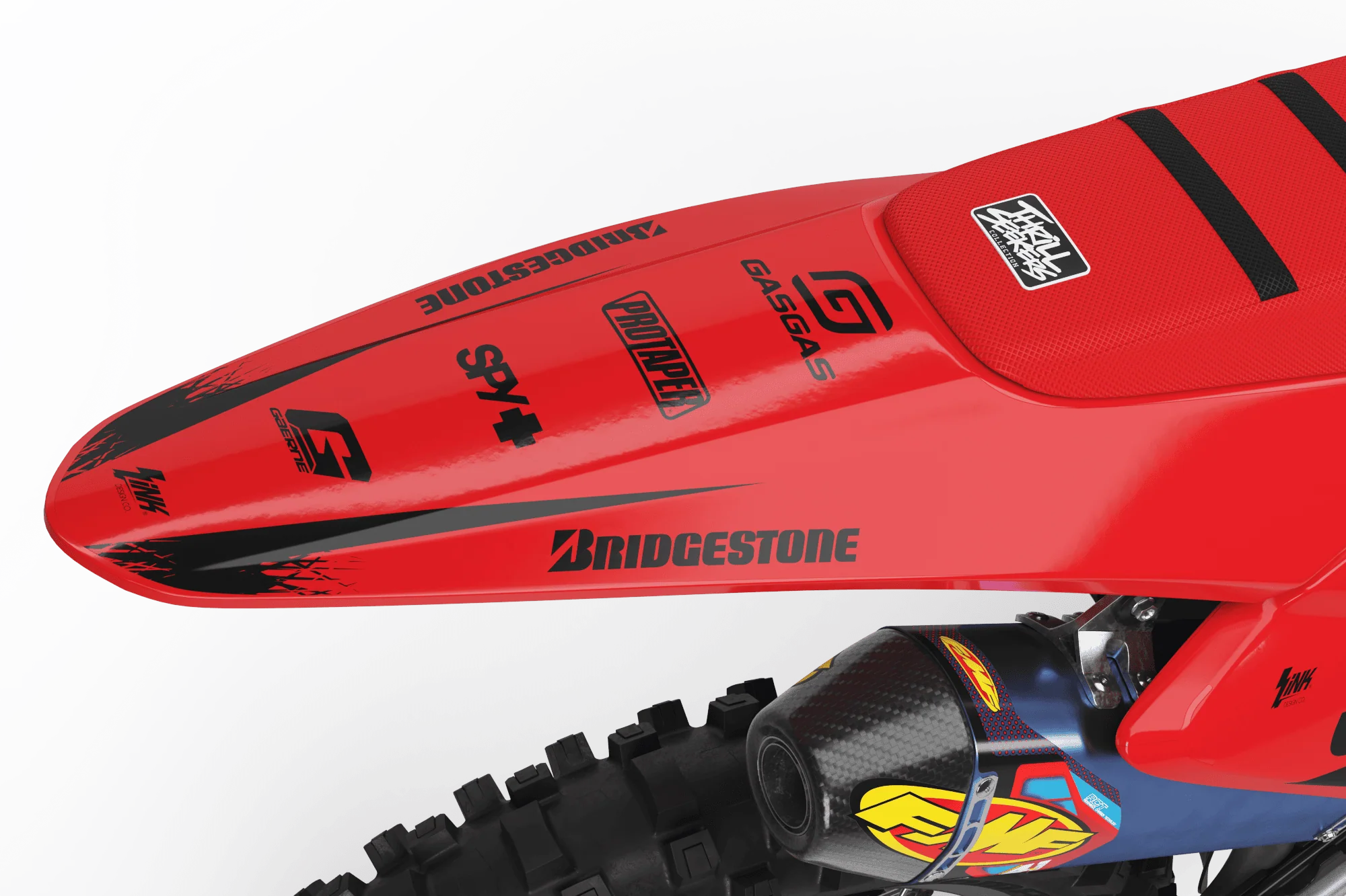 GASGAS INTENSE RED Graphics Kit | Rival Ink Design Co