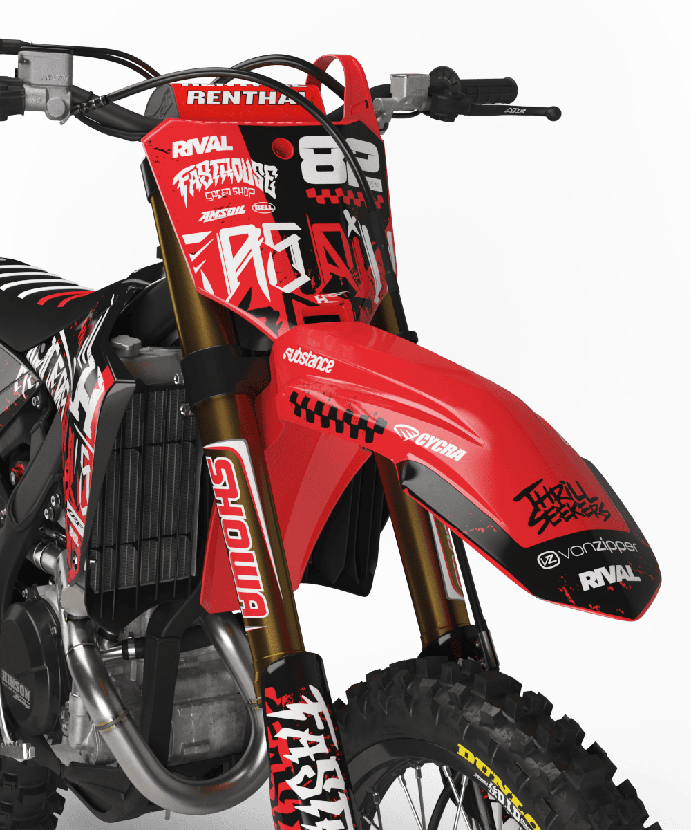 Honda CHAOS MURDERED Graphics Kit - Image 2