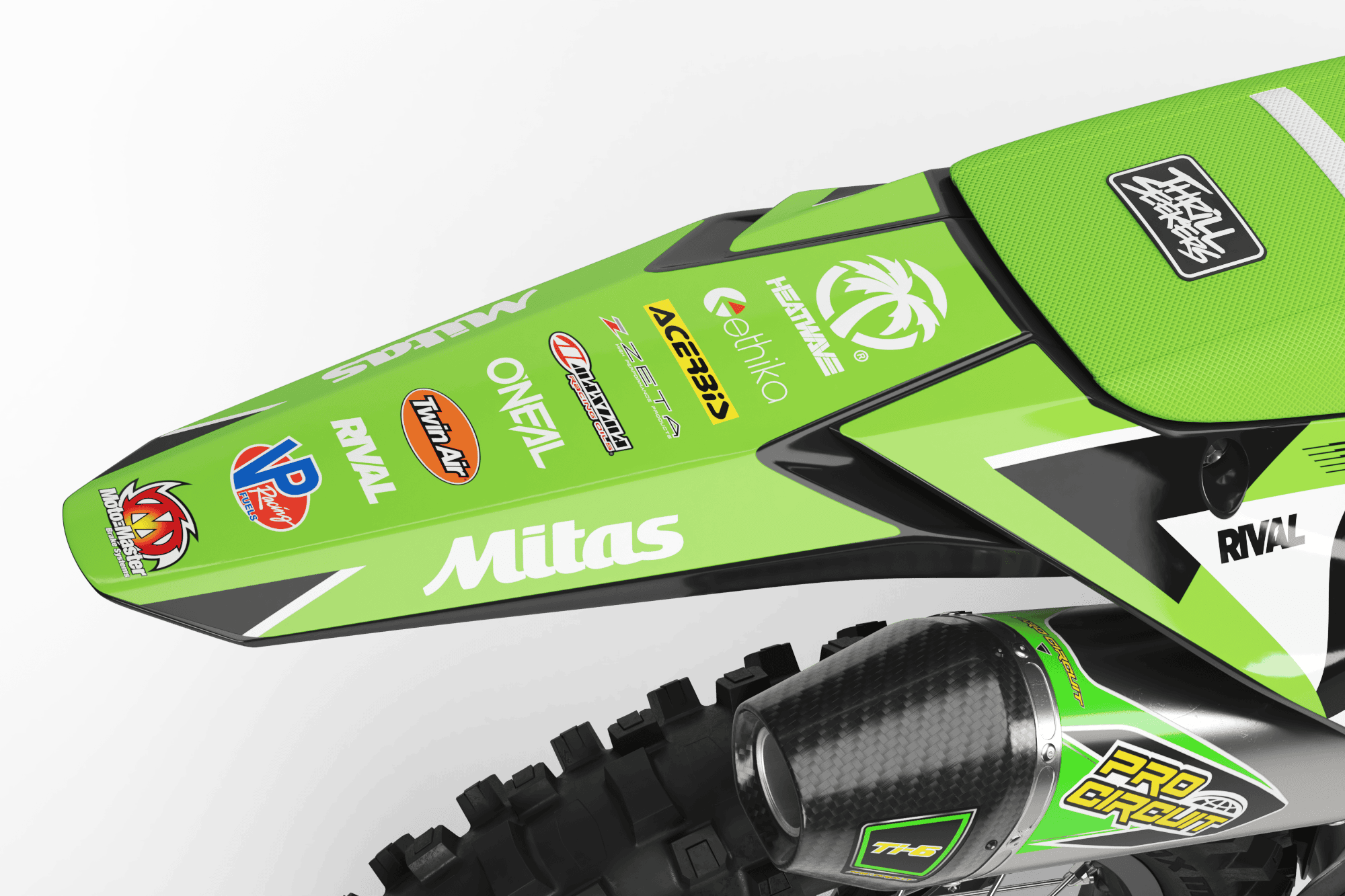 Kawasaki SHURIKEN Graphics Kit - Image 4