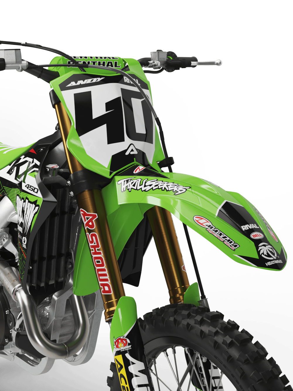 Kawasaki SHURIKEN Graphics Kit - Image 3