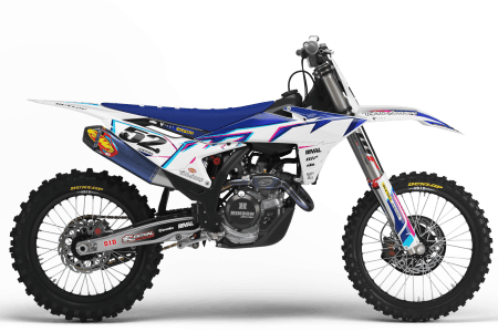 KTM RTR WHITE Graphics Kit