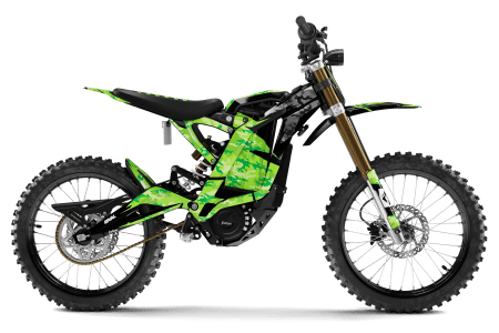 Surron E-Bike CAMO GREEN Graphics Kit