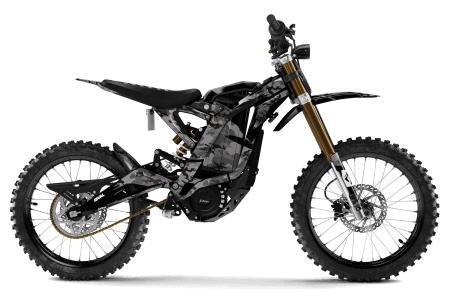 Surron E-Bike CAMO GREY Graphics Kit