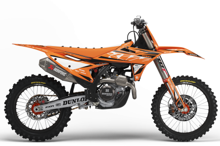 KTM LAZZARO ORANGE Graphics Kit