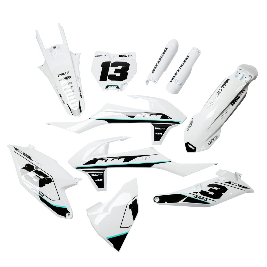 2016-18 SX-SXF WHITE + GRAPHICS | Rival Ink Design Co