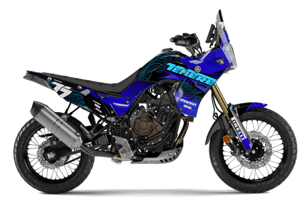 Tenere 700 GEO STORM BLUE Graphics Kit