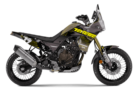 Tenere 700 GEO STORM YELLOW Graphics Kit