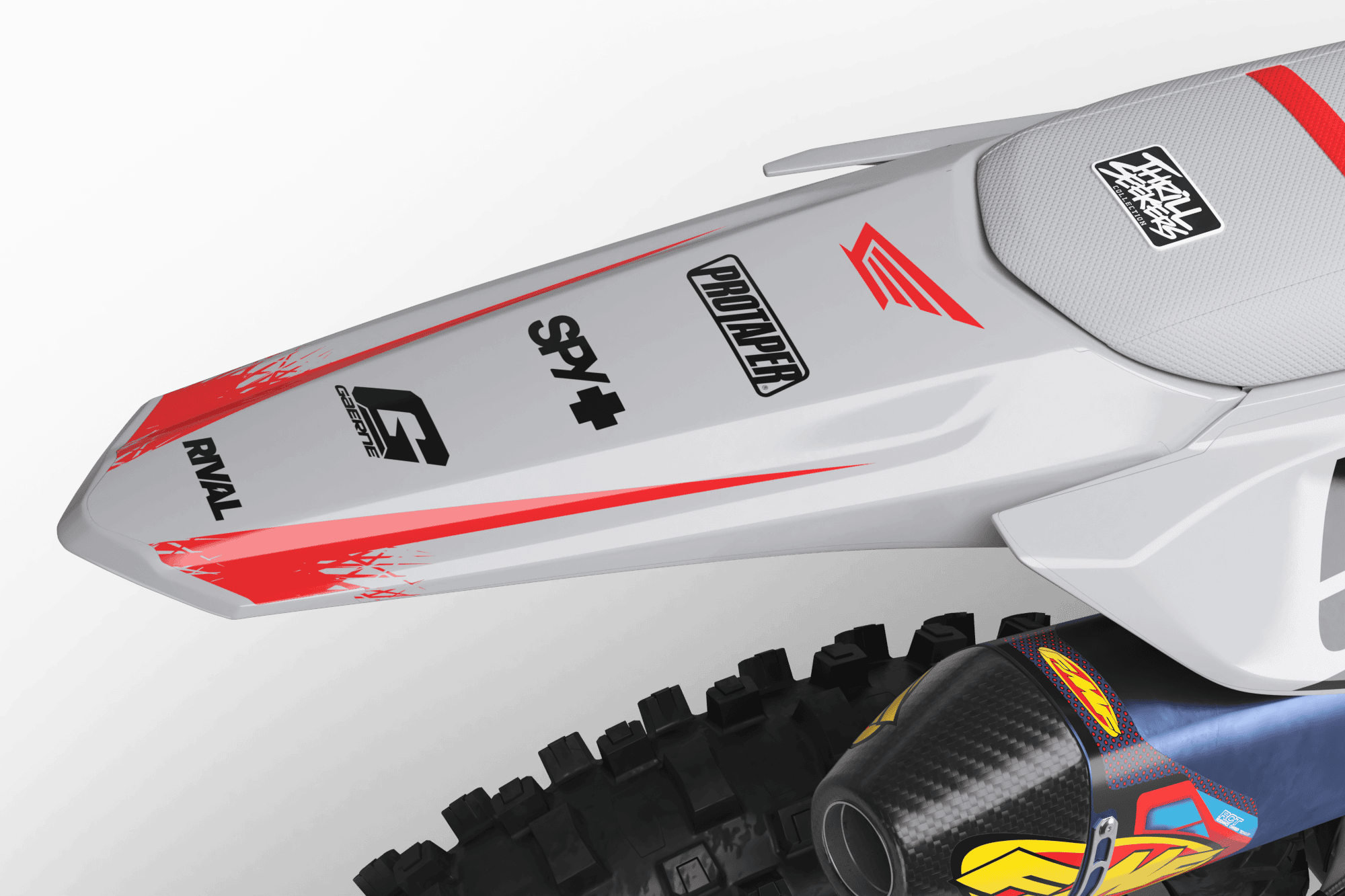 Honda INTENSE GREY Graphics Kit - Image 4