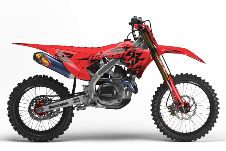 Honda INTENSE RED Graphics Kit