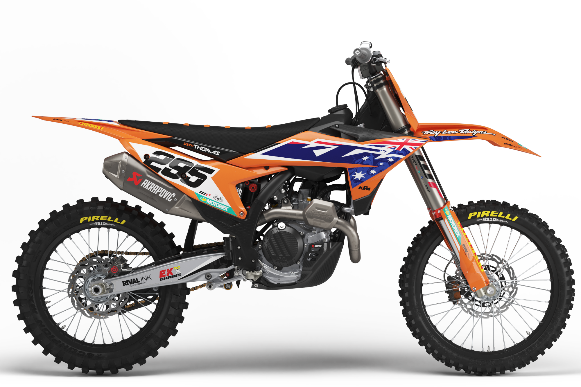 Acerbis Plastic Kit KTM EXC 125/250/300, EXC-F 250/350/400/450/500