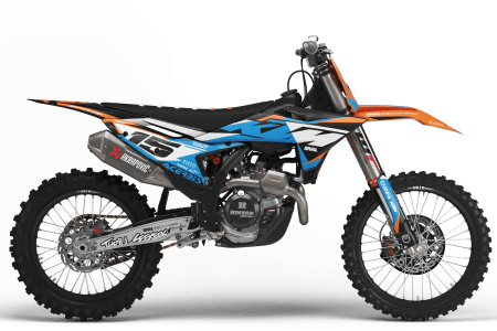 KTM STAATZ25 BLUE Graphics Kit