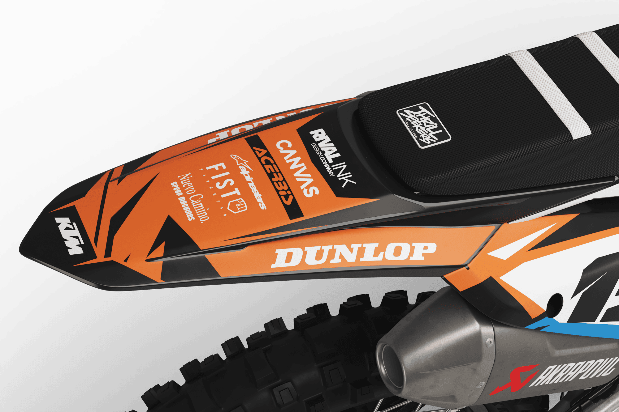 KTM STAATZ25 BLUE Graphics Kit - Image 4