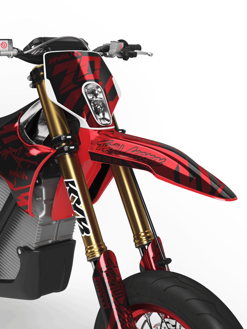 Stark Varg CONTRAST RED Graphics Kit - Image 3