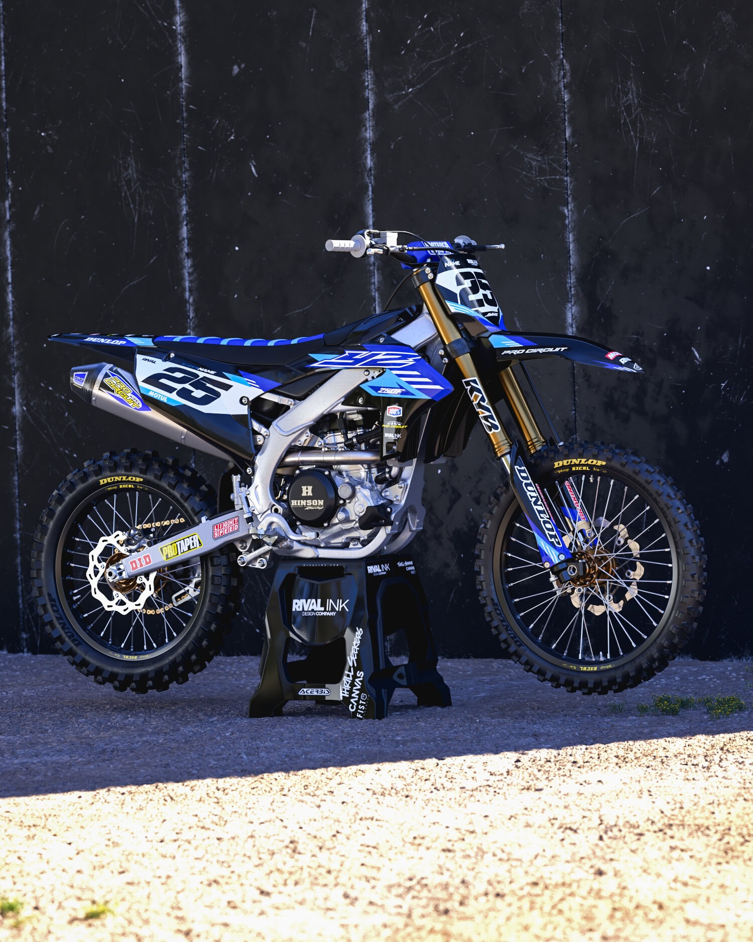 YAMAHA TRAX MURDERED Graphics Kit - Image 2